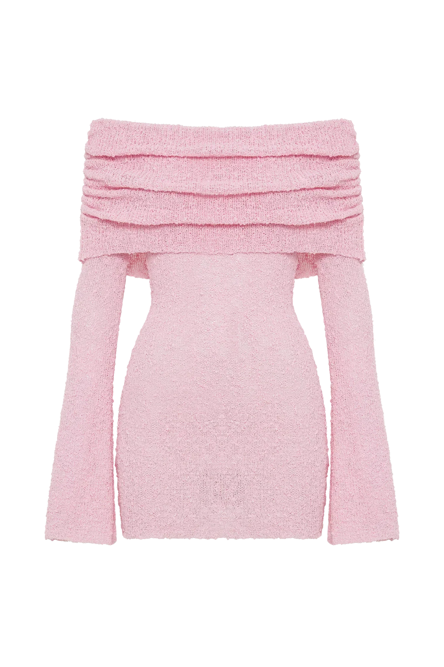 CLEO MINI DRESS - BABY PINK