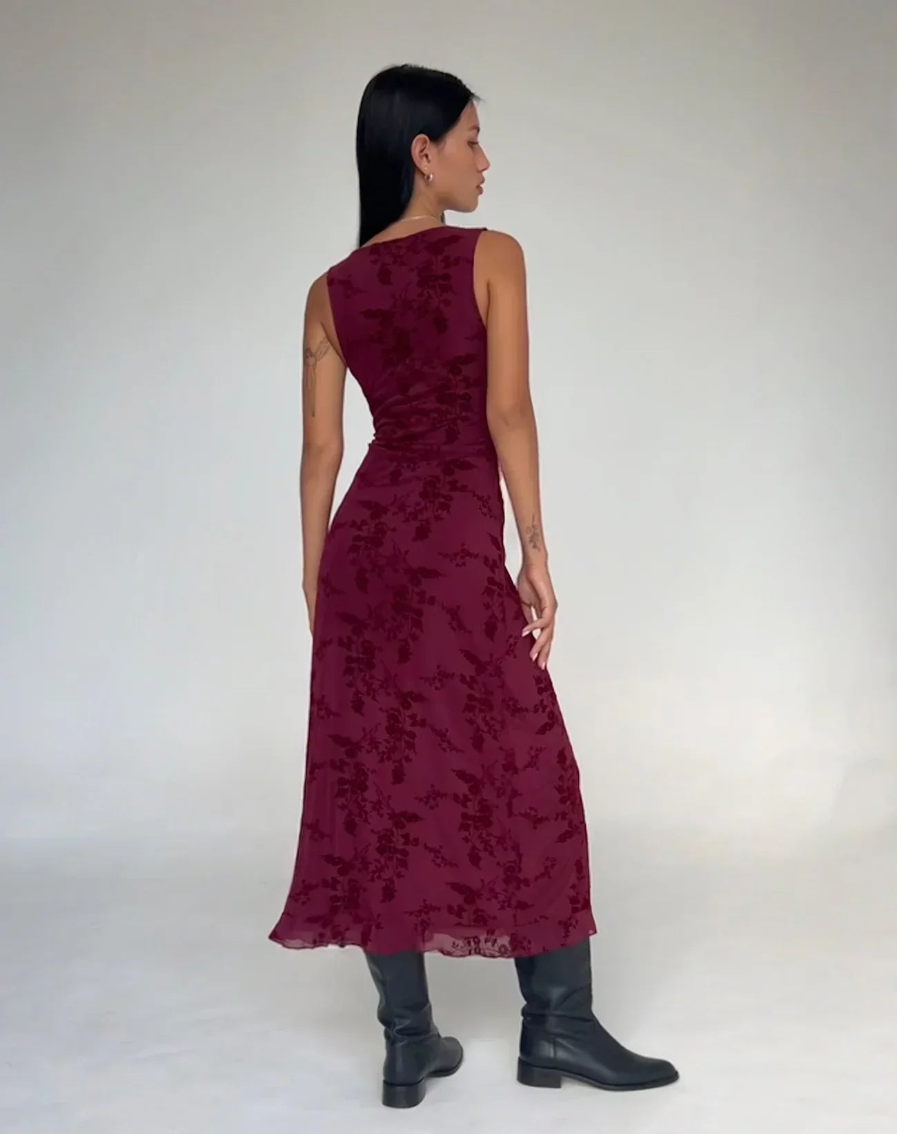 ELLA MAXI DRESS - RED