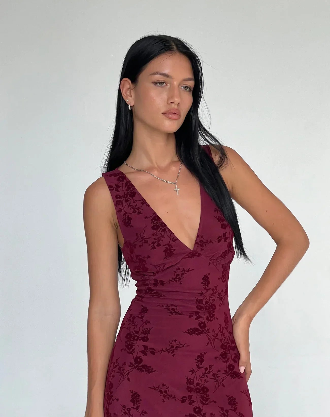 ELLA MAXI DRESS - RED