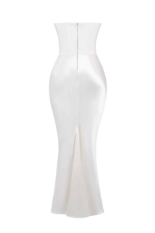 LAVINA MAXI DRESS - IVORY