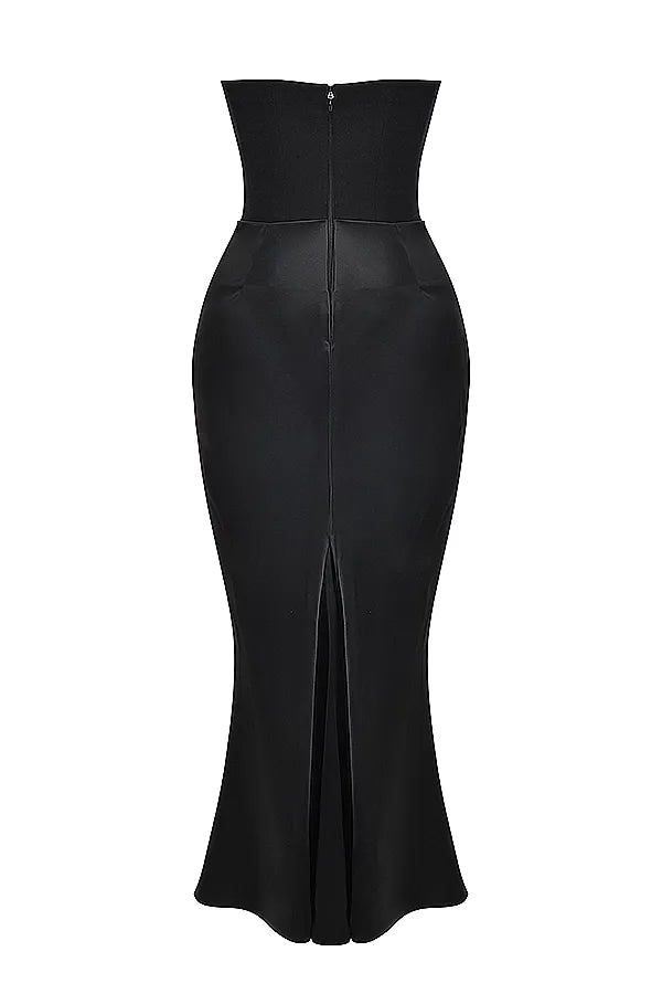 LAVINA MAXI DRESS - BLACK