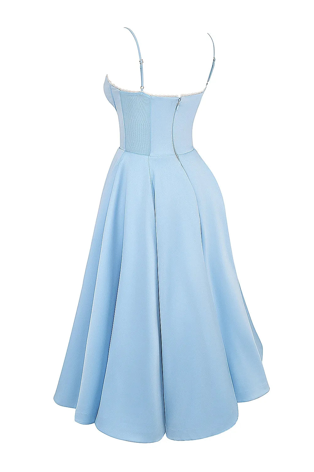 ISOLDE MIDI DRESS - BLUE