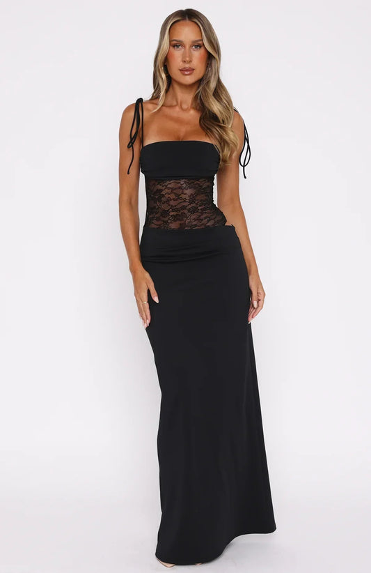 LACY Maxi Dress – Black