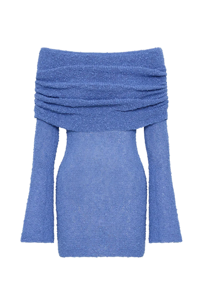 CLEO MINI DRESS - BLUE
