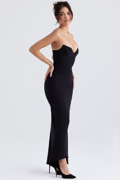 AUREA MAXI DRESS - BLACK
