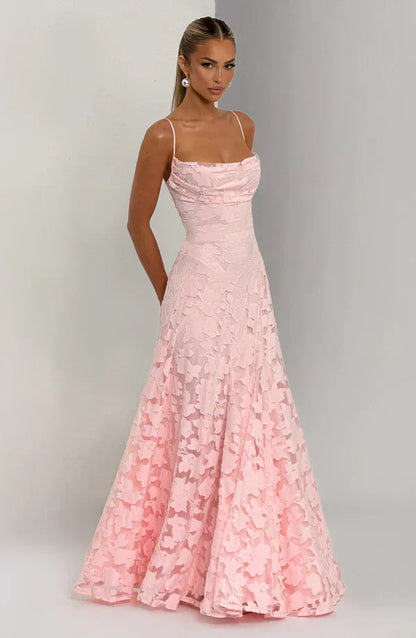 ELARA MAXI DRESS – BLUSH