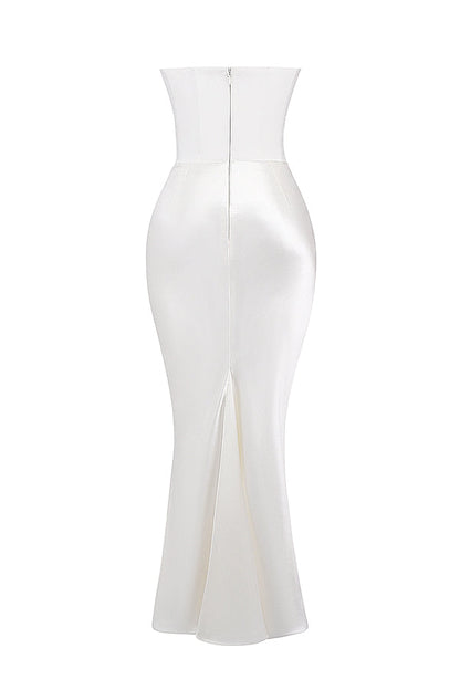 LAVINA MAXI DRESS - IVORY