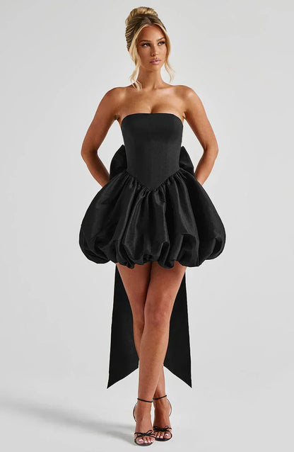 MAELIA MINI DRESS – BLACK