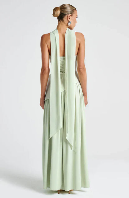 VALENCIA MAXI DRESS — MINT