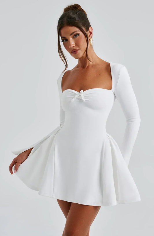 VEGA MINI DRESS - IVORY