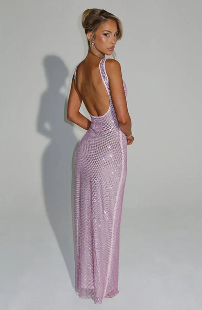 LYRA MAXI DRESS - PINK