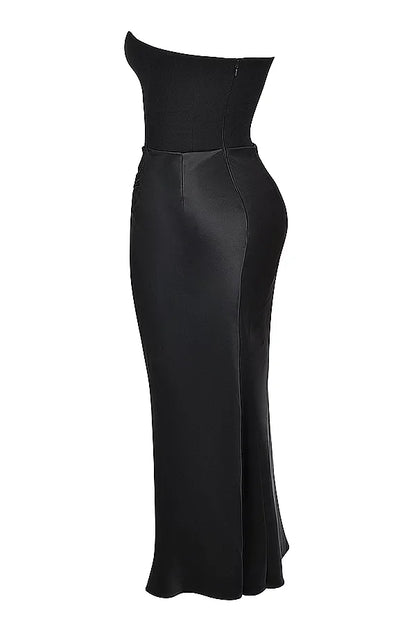LAVINA MAXI DRESS - BLACK